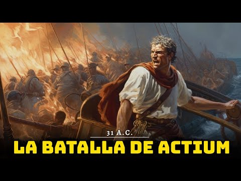 Video: En el 31 a.C. en la batalla de actium en grecia?