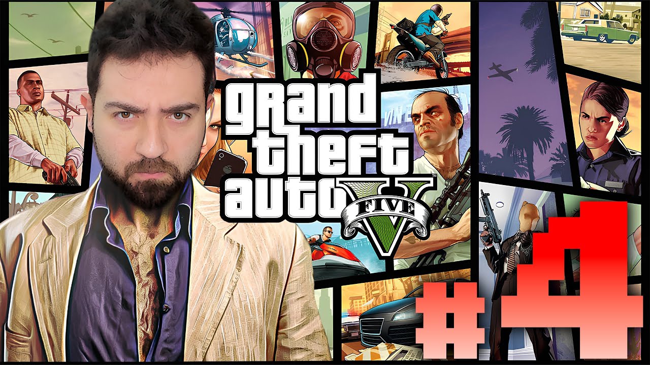 TREVOR VS MİCHAEL KARŞILAŞIYOR - GTA 5 TÜRKÇE #4