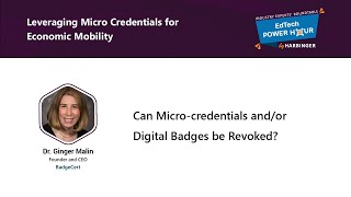 Snippet: Can Micro-credentials and/or Digital Badges be Revoked?