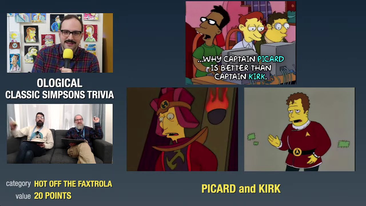 Classic Simpsons Trivia Night — Ep. 1