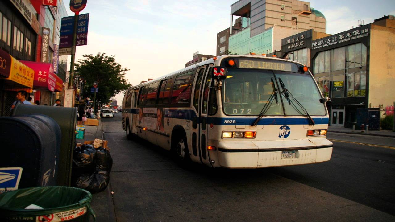 MTA Bus Company 1996 NovaBus RTS-06 8942 [ Audio Recording ] - YouTube