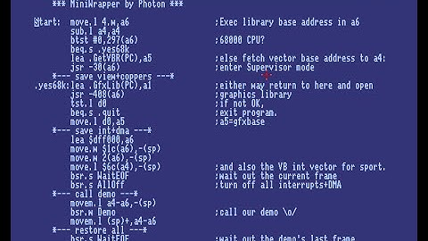 Amiga Hardware Programming 36 - System-friendly Startup