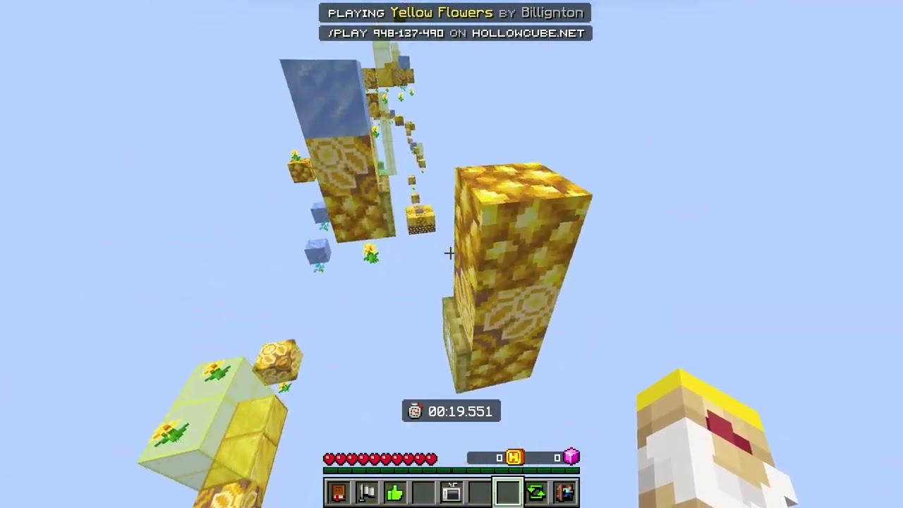 cool parkour on hollowcube | Parkour Speedrun