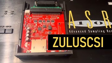 ASR-10 ZuluSCSI SCSI SD Drive Install
