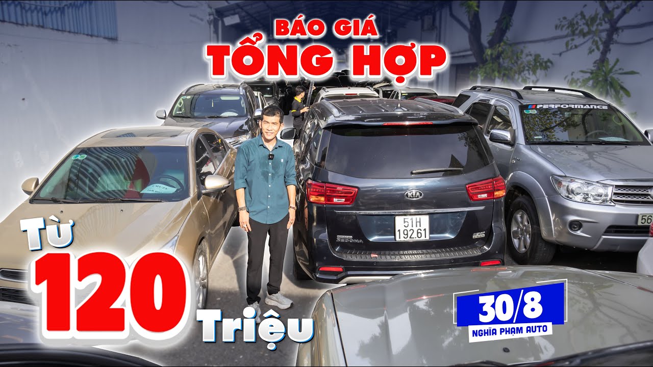 BÁO GIÁ TỔNG BÃI 30/8... từ 120 triệu 