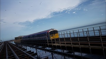 Train Sim World 6 Summer Southbound scenario in Class 483 (sorry for audio and lag)