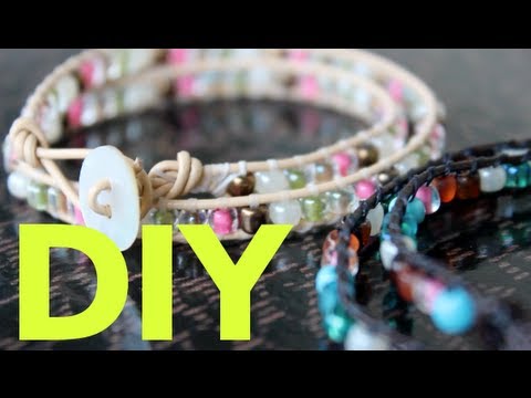 Easy & Simple DIY - Chan Luu Inspired Wrap Bracelet