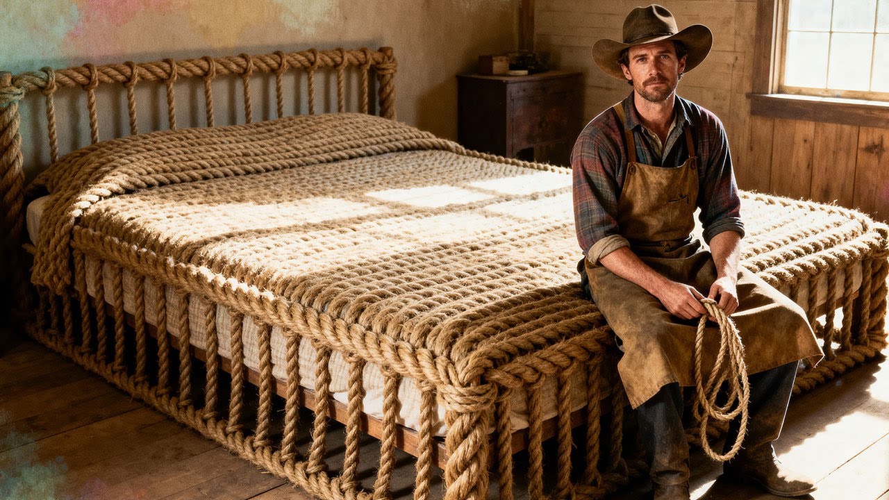 How One Pioneer’s “Impossible” Rope Bed Stayed Tight and Comfortable ...