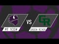 Girls  boys soccer green river vs mountain view 42724 