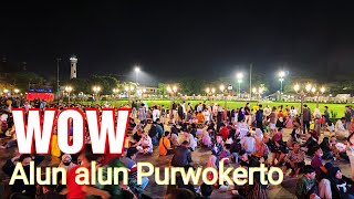 Latest Update: Purwokerto City Square at Night