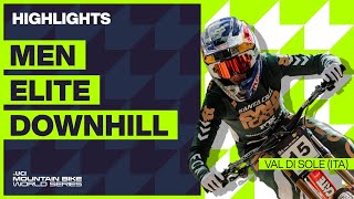 Val di Sole - Men Elite DHI Highlights | 2023 UCI MTB World Cup