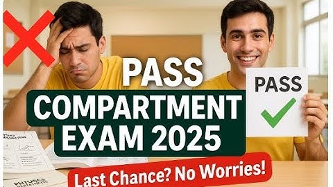 🔥 How to PASS CBSE Compartment Exams 2025 | Last Minute Tips & Strategy to Score High! 📚✅