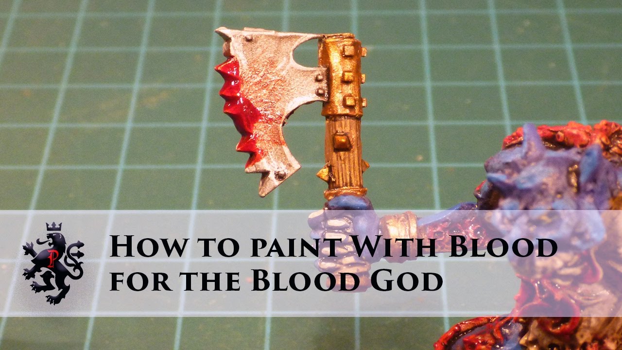 Blood for the Blood God! Technical paints are fun :) : r/Warhammer40k