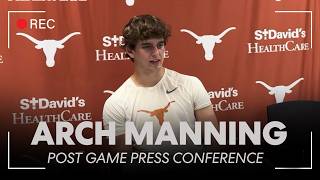 Full Arch Manning - Post Game Press Conference vs. Tennessee News