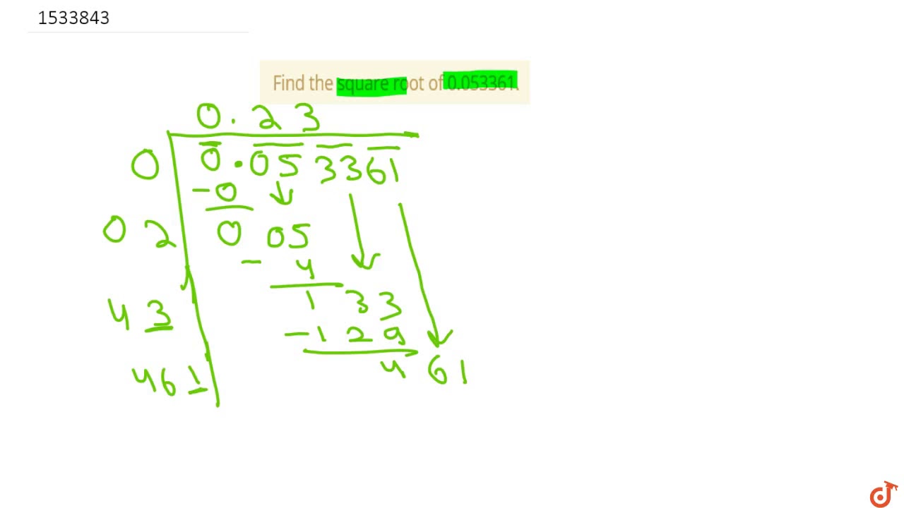 Square Root Of 169 / Square Root of 169 Years Old (13th