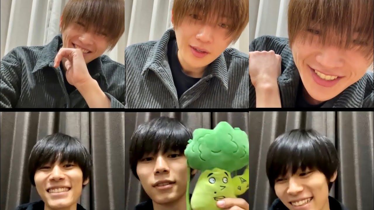 211118 아름다운 그 우츠카레 인스타 라이브 자막/ 하기와라 리쿠 야기 유세이