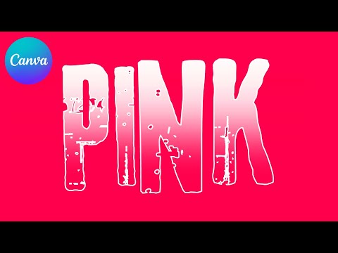 Easy Text Effect Design in Canva