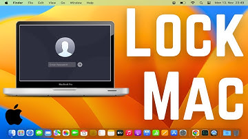 How To Lock Mac / macOS / MacBook (2025)