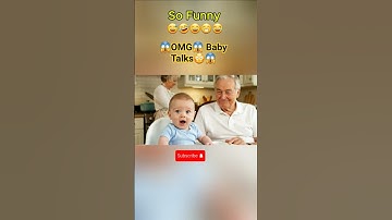Baby Says: “Grandpa Is My Favorite!” ❤️👴 #funny #funnybaby #babyshorts #shorts #viralbaby