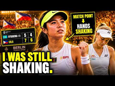 SHOCKWAVES! Alex Eala TAKES DOWN World No  2 Rybakina And Admits I'm Still SHAKING