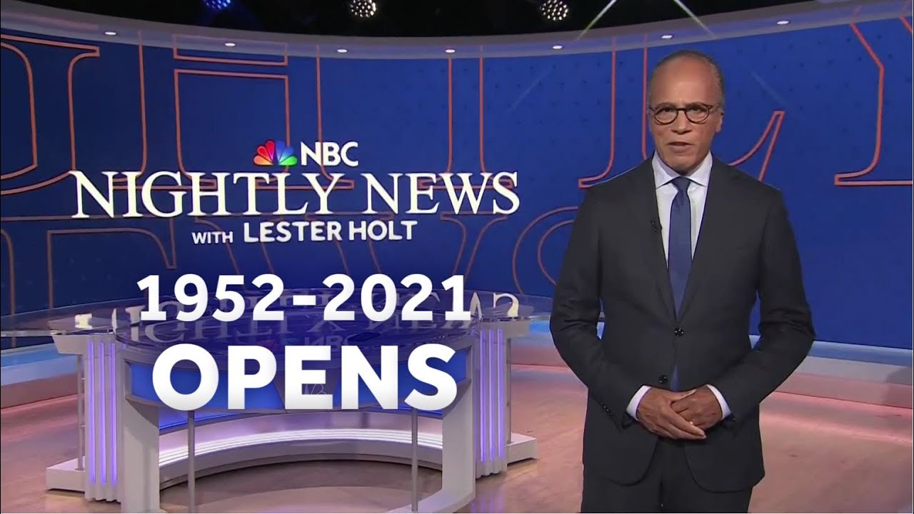 NBC Nightly News opens(1952 2021) YouTube