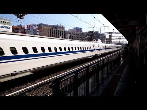 東海道新幹線浜松駅にて(Shinkansen Hamamatsu station)2