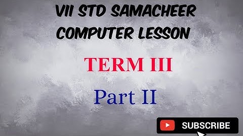 TN Samacheer VII science -Computer Lesson/#Libreofficewriter/Managing Documents/#New,open,save&print