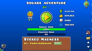 Geometry Dash Square Adventure by Diamond [Hard] screenshot 4
