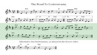 Irish Fiddle - Road to Lisdoonvarna Part 3/3 - Backing Track