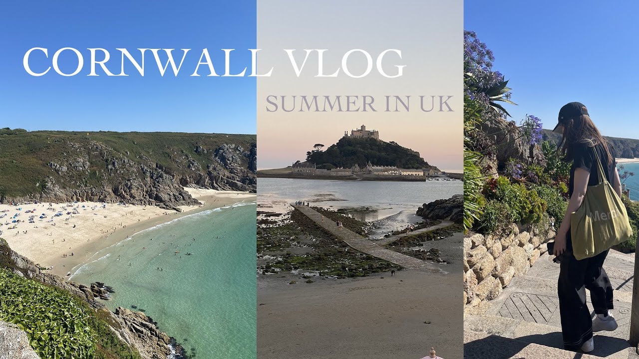 【UK Vlog】Cornwall vlog / Summer in UK 夏のイギリスの過ごし方 JPN/ENG