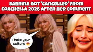 Famous Sabrina Carpenter Currently Getting Cancelled After Mocking At Coachella 2026 😮 Profile