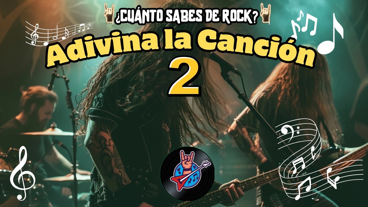 🤘Reconoce la  Canción 🎵 Rock y Heavy Metal