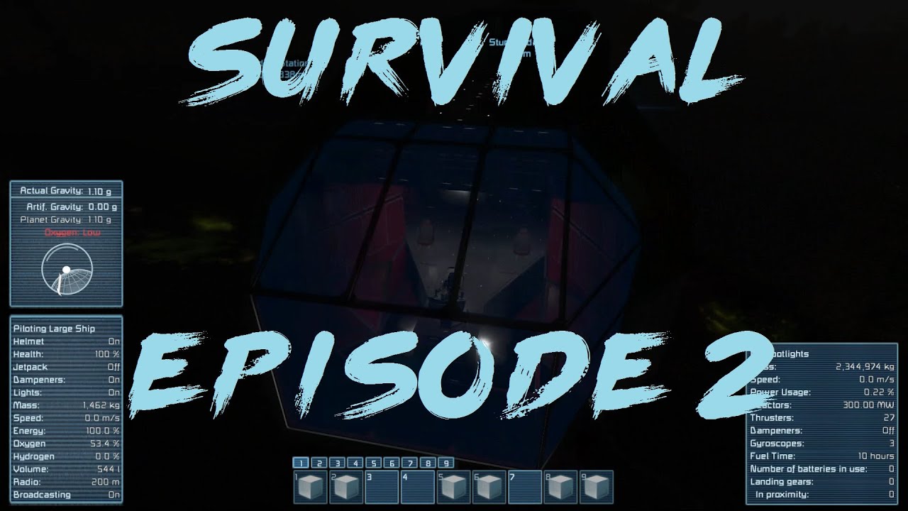 Space Engineers: Survival Episode 2 - YouTube