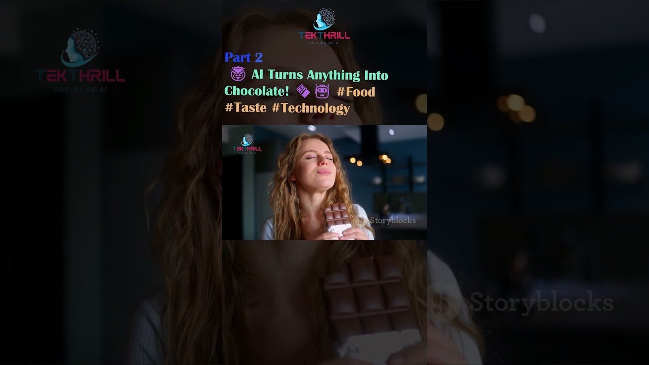 This AI Can Make Anything Taste Like Chocolate! 🍫🤖 