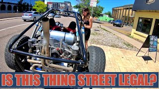 Daily Driving a Sandrail through the downtown streets. Its epic.