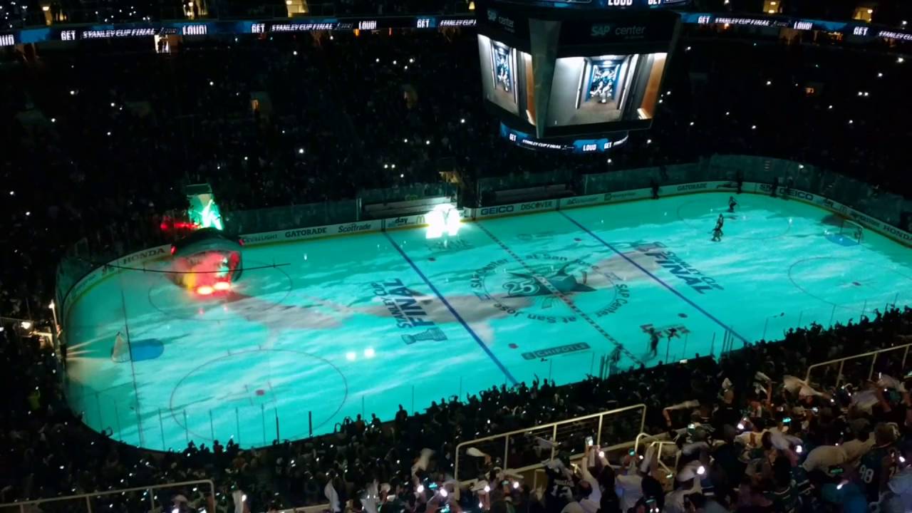 San Jose Sharks Stanley Cup Final Game 3 Pre-Game Show and Entrance