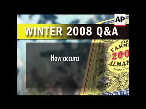 The 2008 edition of The Old Farmer's Almanac is out.  Publisher John Pierce talks about the Almanac'