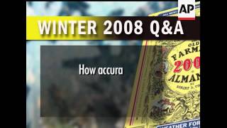 The 2008 edition of The Old Farmer's Almanac is out.  Publisher John Pierce talks about the Almanac'