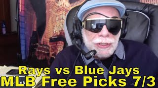 MLB Picks and Predictions | Rays vs Blue Jays Betting Preview | Cokin's Corner | July 3