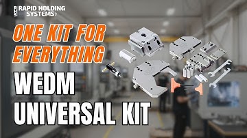 The Most Universal WEDM Kit: Clamp Any Part Fast