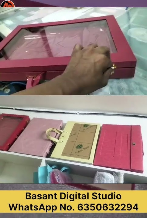 Wedding Albums Bag || Wedding Album Suitcase, New Suitcase Bag