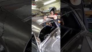 VW Beetle WIDE BODY on Air Ride windshield visor Lambo doors #volksrod #custom #fabrication