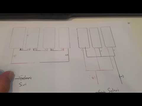 Video: Adakah anda memasang panel solar secara bersiri atau selari?