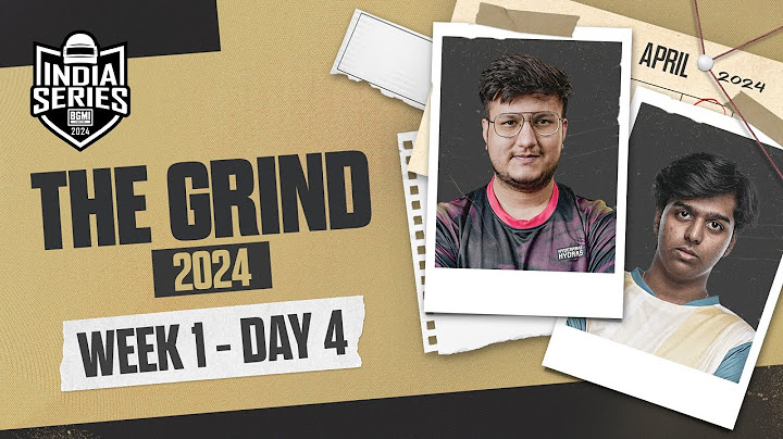 [HINDI] BGIS 2024 | THE GRIND | Week 1 Day 4 | BGMI