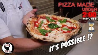 NEAPOLITAN PIZZA MAKING UNDER 2 MIN IS POSSIBLE? screenshot 1