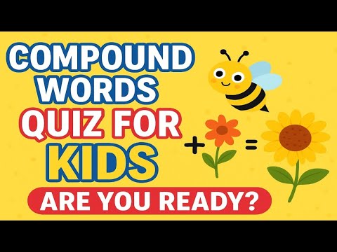 Compound Words Quiz for Kids | Fun English Learning Game@HubofkidsPs # ...