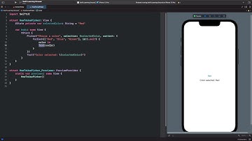 How to use Picker in SwiftUI to create lists of items to select from #shorts