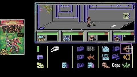 Enigma Force MAIN FUNCTIONS in game play (Commodore 64)