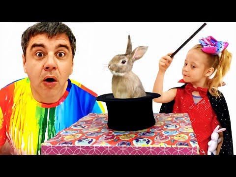 Nastya y papá espectáculo de magia | Recopilación de videos de Magic para niños