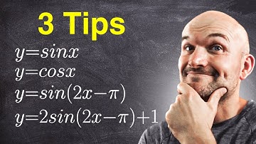 3 Tips for graphing sine and cosine